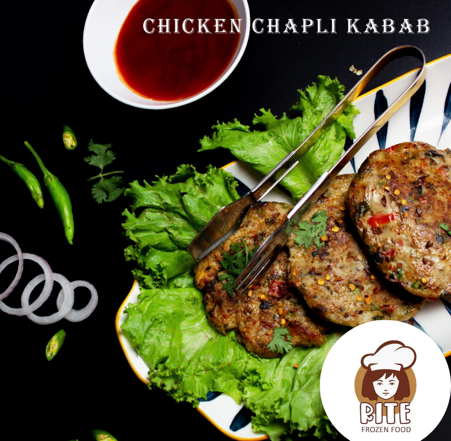 Chicken Chapli Kebab (08 pcs)