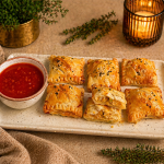 Cheesy Chicken Puffs (12 Pcs)